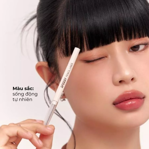 (Hàng nhập khẩu) Chì Kẻ Mắt Peripera Speedy Pencil Liner Chống Trôi