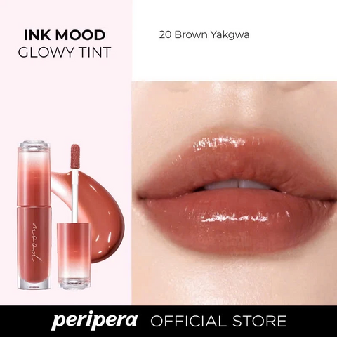 (Hàng nhập khẩu) Son Tint Bóng Peripera Ink Mood Glowy Tint