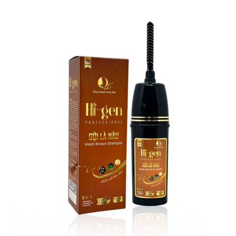 Dầu gội phủ bạc Hi-gen dạng chai lược