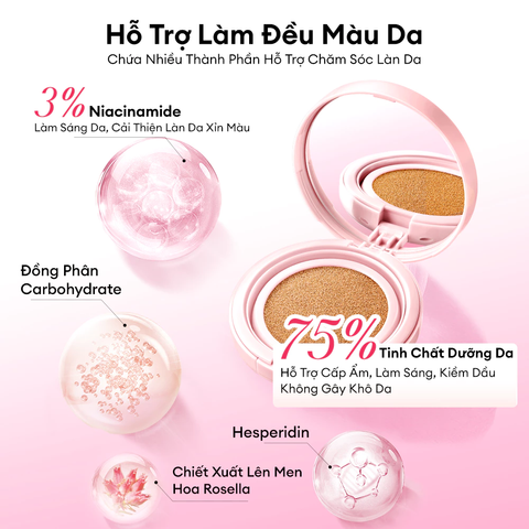 (Hàng nhập khẩu) Phấn Nước Chống Nắng Colorkey Brightening Cushion Cream SPF50+PA++++