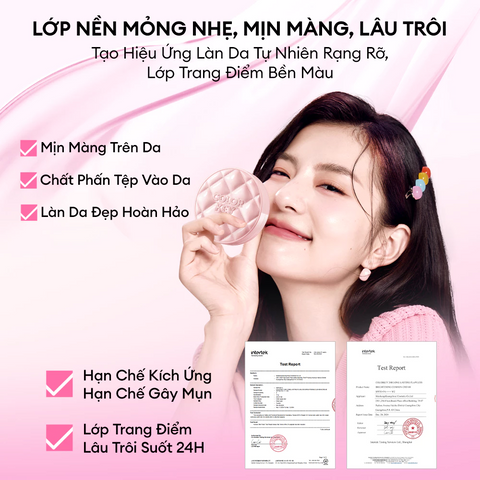 (Hàng nhập khẩu) Phấn Nước Chống Nắng Colorkey Brightening Cushion Cream SPF50+PA++++