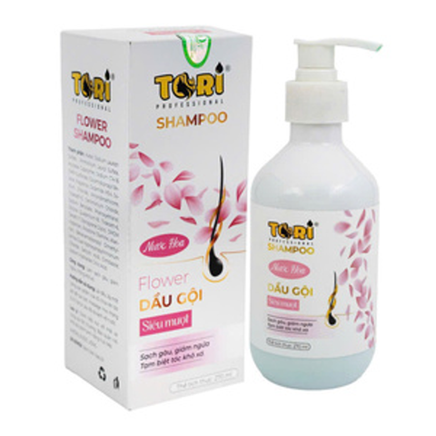Dầu gội Tori hương nước hoa hỗ trợ ngừa gàu, giảm ngứa