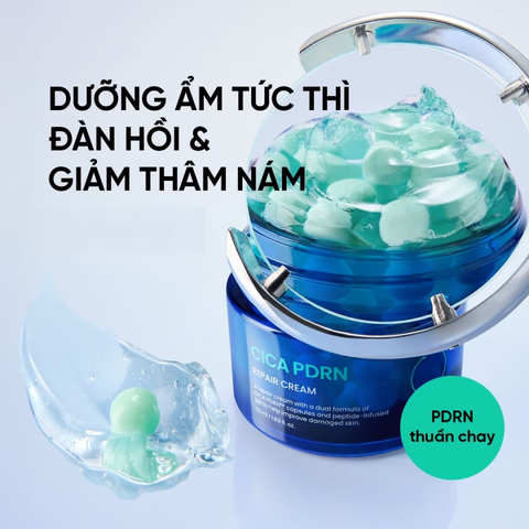 (Hàng nhập khẩu) Kem dưỡng hỗ trợ cấp ẩm, phục hồi da Beplain Cica PDRN Repair Cream