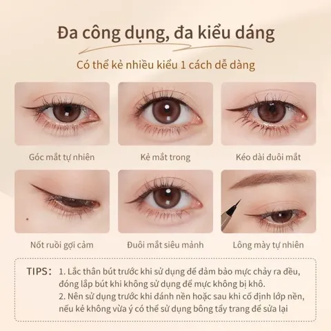 (Hàng nhập khẩu) Bút kẻ mắt nước siêu mảnh Judydoll Slim Liquid Eyeliner
