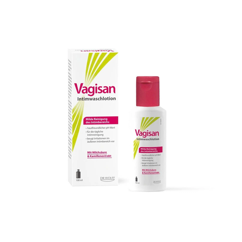 (Hàng nhập khẩu) Dung dịch vệ sinh phụ nữ Vagisan Intimwaschlotion