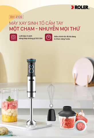 Máy xay sinh tố cầm tay Roler RH-4109 công suất 1200W