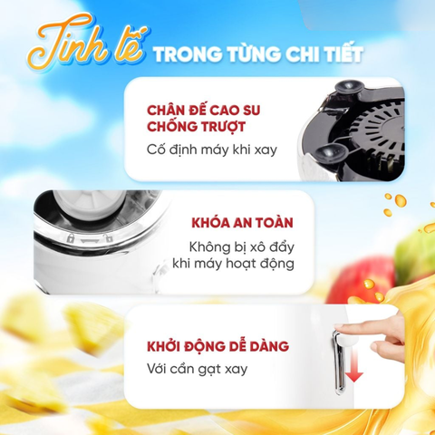 Máy xay sinh tố đa năng Masuto Blender công suất 300W