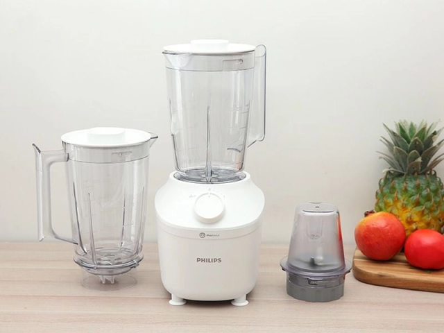 Máy xay sinh tố 3 cối đa năng Philips HR2041/50 450W
