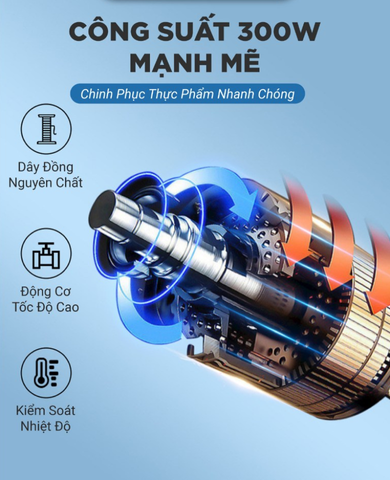Máy xay sinh tố Smart Choice SCG-ST003 công suất 300W