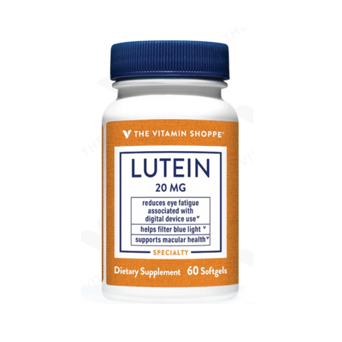 (Hàng nhập khẩu) Viên uống hỗ trợ bổ mắt The Vitamin Shoppe Lutein 20mg