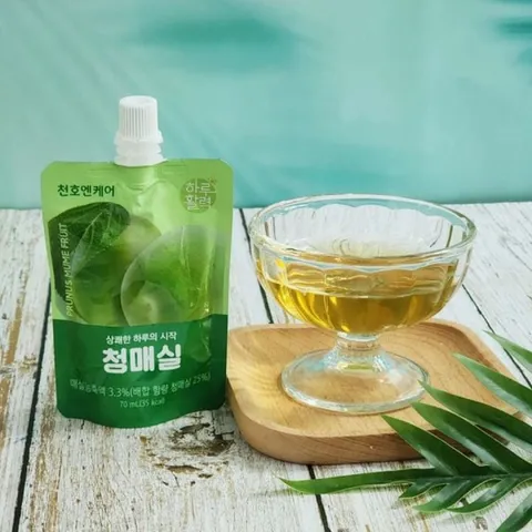 (Hàng nhập khẩu) Nước ép dinh dưỡng mơ xanh Chunho Ncare Hàn Quốc