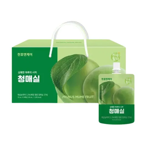 (Hàng nhập khẩu) Nước ép dinh dưỡng mơ xanh Chunho Ncare Hàn Quốc
