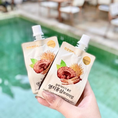 (Hàng nhập khẩu) Nước hồng sâm đông trùng hạ thảo Chunho Ncare