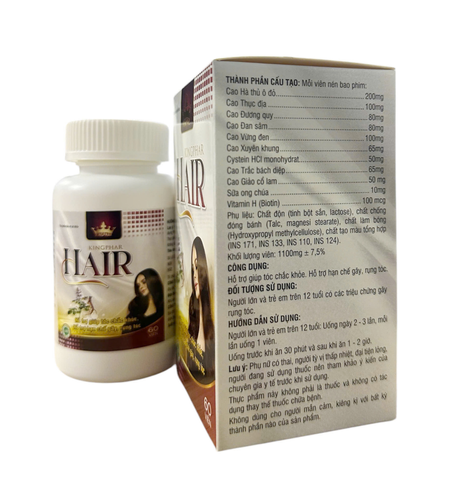 Viên uống hỗ trợ dưỡng tóc, móng Kingphar Hair