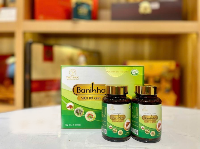 Viên uống hỗ trợ bổ gan Banikha Thiên Phúc