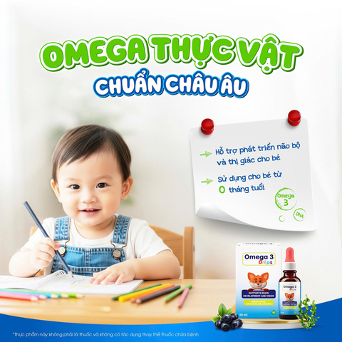 (Hàng nhập khẩu) Omega 3 dạng giọt Erbex cho bé từ sơ sinh