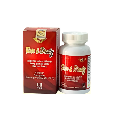 Viên uống hỗ trợ dưỡng sáng đẹp da Rose & Beauty
