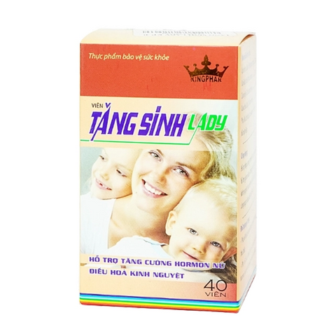 Viên Tăng Sinh Lady Kingphar - Hỗ Trợ Điều Hòa Kinh Nguyệt