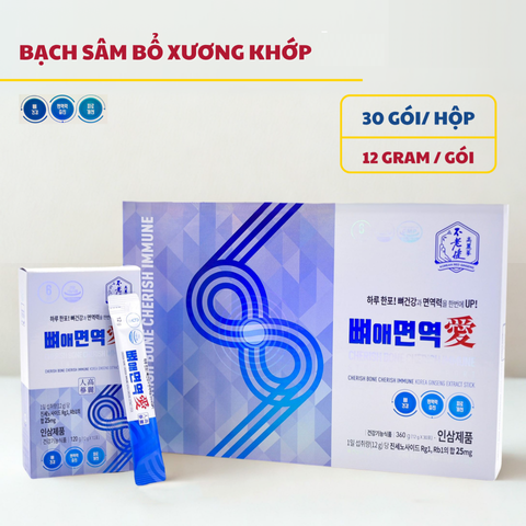 (Hàng nhập khẩu) Bạch sâm Daedong Cherish Bone Cherish Immune hỗ trợ xương khớp