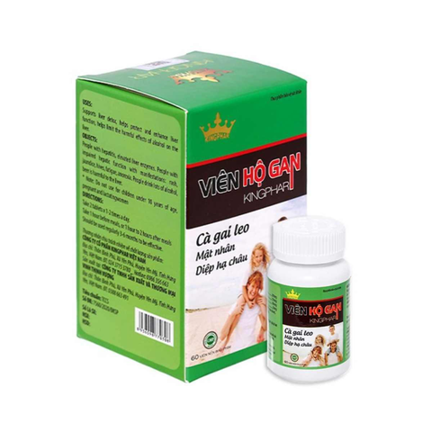 Viên Hộ Gan Kingphar - Hỗ trợ giải độc, bảo vệ gan