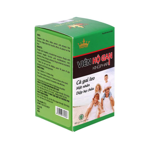 Viên Hộ Gan Kingphar - Hỗ trợ giải độc, bảo vệ gan