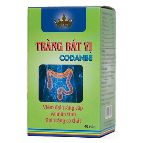 Viên uống Tràng Bát Vị Codanbe hỗ trợ tăng cường tiêu hóa