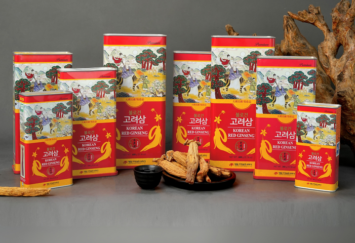 (Hàng nhập khẩu) Hồng sâm củ khô HQ Premium Daedong 600g
