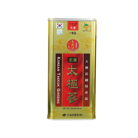 (Hàng nhập khẩu) Thái cực sâm củ khô Daedong Korean Taekuk Ginseng 300g 10 củ
