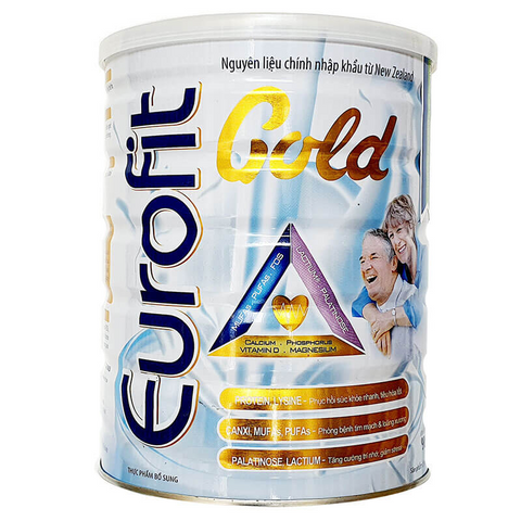Sữa dinh dưỡng Eurofit Gold 900g cho người trưởng thành