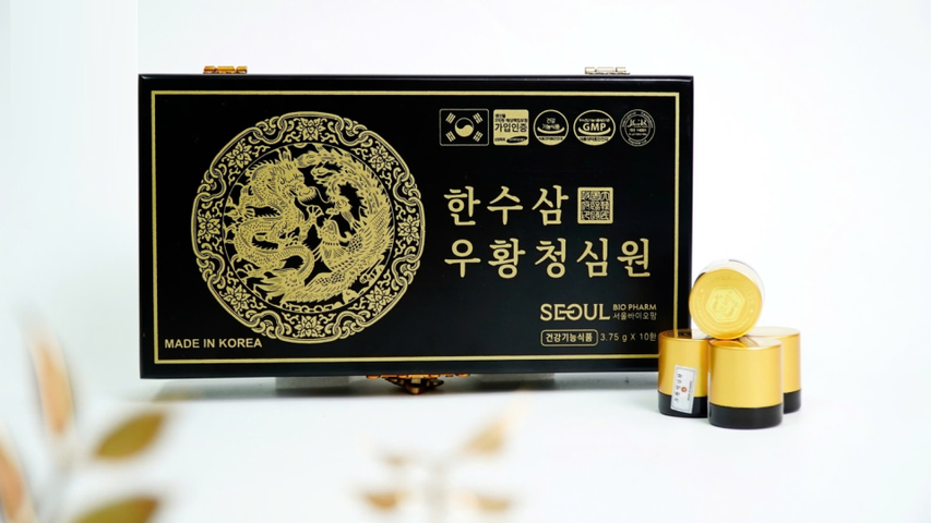 (Hàng nhập khẩu) An cung ngưu hoàng Hansusam Uhwangcheongsimwon của Hàn