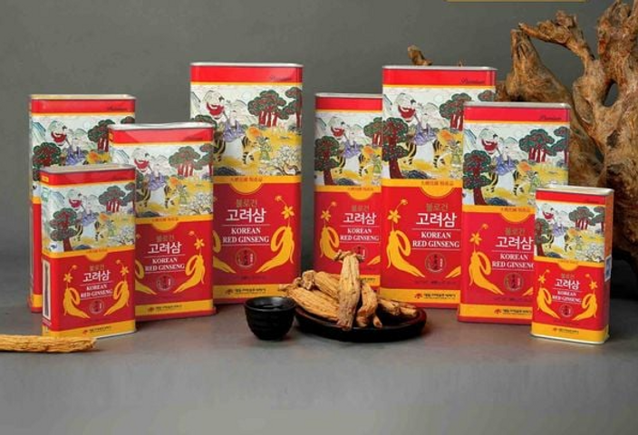 (Hàng nhập khẩu) Hồng sâm củ khô Hàn Quốc Premium Daedong 300g