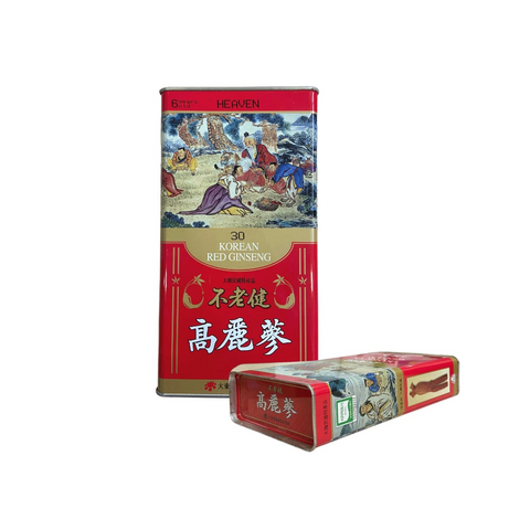 (Hàng nhập khẩu) Hồng sâm củ khô Hàn Quốc Daedong 75g Premium số 30 hộp 5 củ