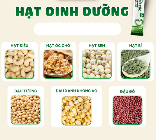 [Mã giảm giá lên tới 20%] Ngũ Cốc Nội Tiết Tố Như Ý Xanh 500g - Hỗ Trợ Tăng Khả Năng Thụ Thai Cho Phụ Nữ Trên 35 Tuổi, Dinh Dưỡng Tự Nhiên Không Chất Bảo Quản