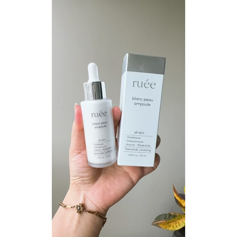 (Hàng nhập khẩu) Serum hỗ trợ dưỡng trắng, mờ thâm RUÉE Blanc Peau Ampoule