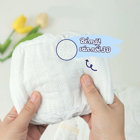 (Hàng nhập khẩu) Bỉm quần đêm hè Momo Rabbit size XXL 18 miếng