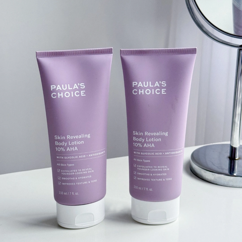 (Hàng nhập khẩu) Kem dưỡng thể sáng da Paula's Choice Skin Revealing Body Lotion with 10% AHA