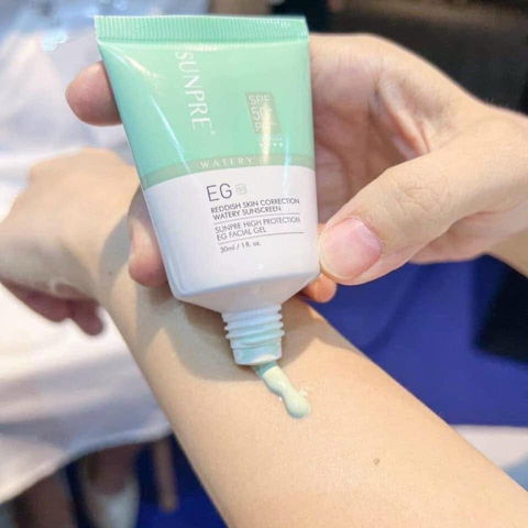 (Hàng nhập khẩu) Kem chống nắng cho da mụn Mona Frema SUNPRE High Protection EG Facial Gel SPF50+
