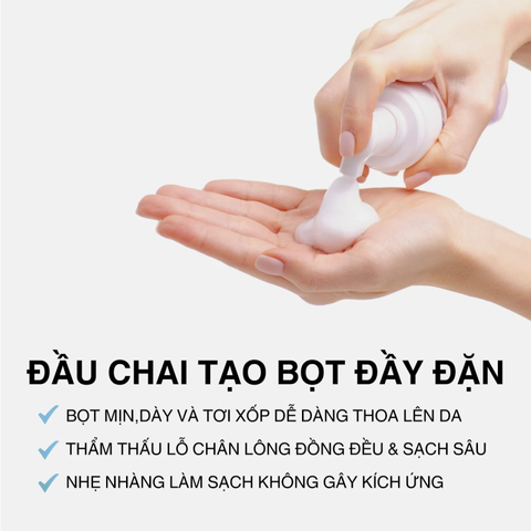 (Hàng nhập khẩu) Sữa rửa mặt cho da khô UPA Ultra-pure Naturex Soothing Cleansing Foam