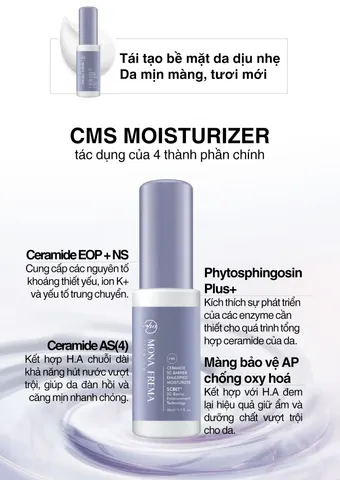 (Hàng nhập khẩu) Lotion dưỡng khóa ẩm CMS Ceramide SC-Barrier Emulsified Moisturizer