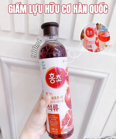 (Hàng nhập khẩu) Giấm lựu hữu cơ Daesang Hàn Quốc hỗ trợ giảm cân, đẹp da