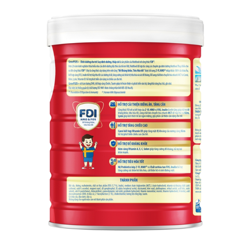 Sữa bột GrowPLUS+ hỗ trợ tăng cân cho bé trên 2 tuổi