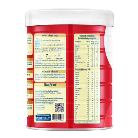 Sữa bột GrowPLUS+ hỗ trợ tăng cân cho bé trên 2 tuổi