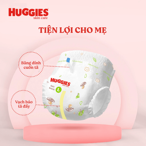 Bỉm quần Huggies Skincare tràm trà size M cho bé 6-11 kg
