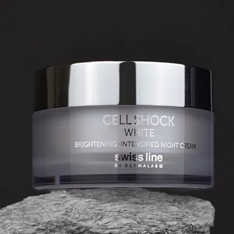 (Hàng nhập khẩu) Kem dưỡng trắng da ban đêm Swissline CSW Brightening Intensified Night Cream