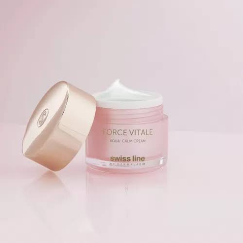 (Hàng nhập khẩu) Kem dưỡng cho da nhạy cảm Swissline Force Vitale Aqua Calm Cream