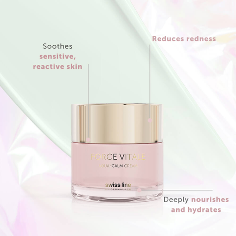 (Hàng nhập khẩu) Kem dưỡng cho da nhạy cảm Swissline Force Vitale Aqua Calm Cream
