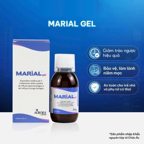 (Hàng nhập khẩu) Nước uống hỗ trợ dạ dày Marial Gel chai 150ml