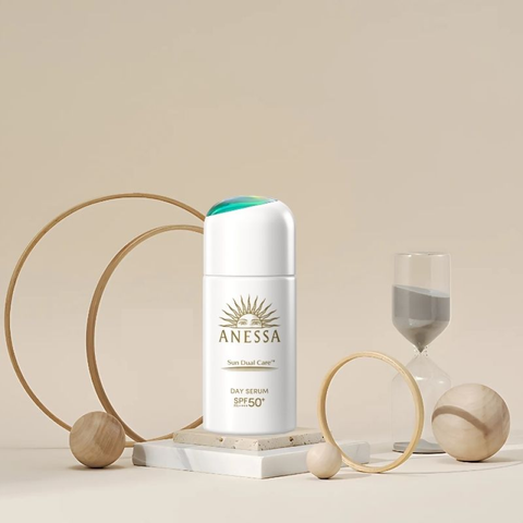 (Hàng nhập khẩu) Serum chống nắng nâng tông da Anessa Day Serum SPF50+