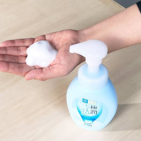 (Hàng nhập khẩu) Bọt rửa mặt dưỡng ẩm Hada Labo Gokujyun Moisturizing Foaming Wash