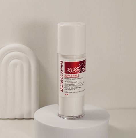 Serum Vitamin C Sắc Ngọc Khang 30ml - Dưỡng Trắng Diệu Kỳ, Phục Hồi Da Sáng Khỏe, Chất Lượng Nhập Khẩu Nhật Bản